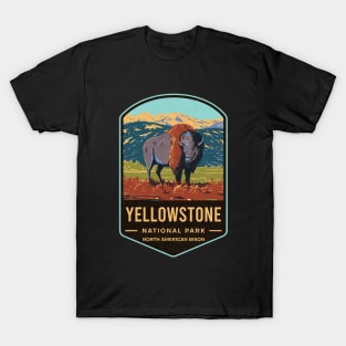 Yellowstone National Park American Bison T-Shirt